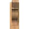 Ekena Millwork Funston Slat Smooth Outlooker, Western Red Cedar, 5 1/2"W x 16"D x 16"H OUT06X16X16FST06SWR - alternate 3